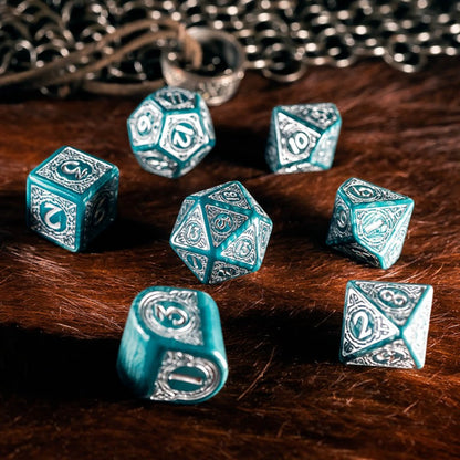Viking Modern Dice Set - Mjolnir (7)