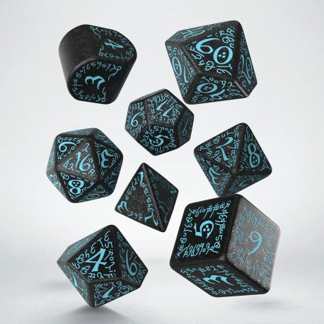 Q WORKSHOP 20 years - Elvish Dice Set (8)