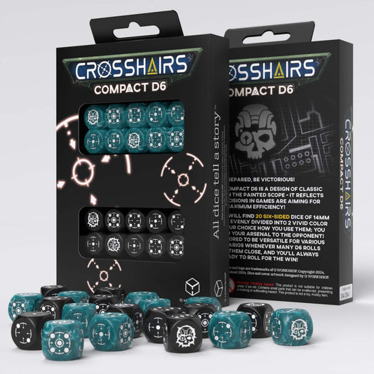 Crosshairs Compact D6 - Stormy & Black (20)
