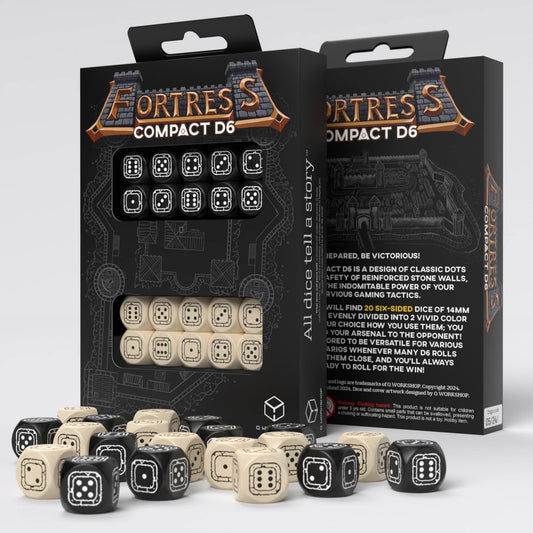 Fortress Compact D6 - Black & Beige (20)