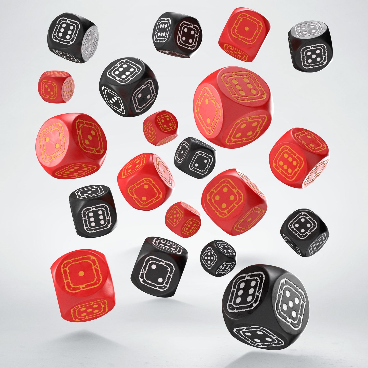 Fortress Compact D6 - Black &amp; Red (20)