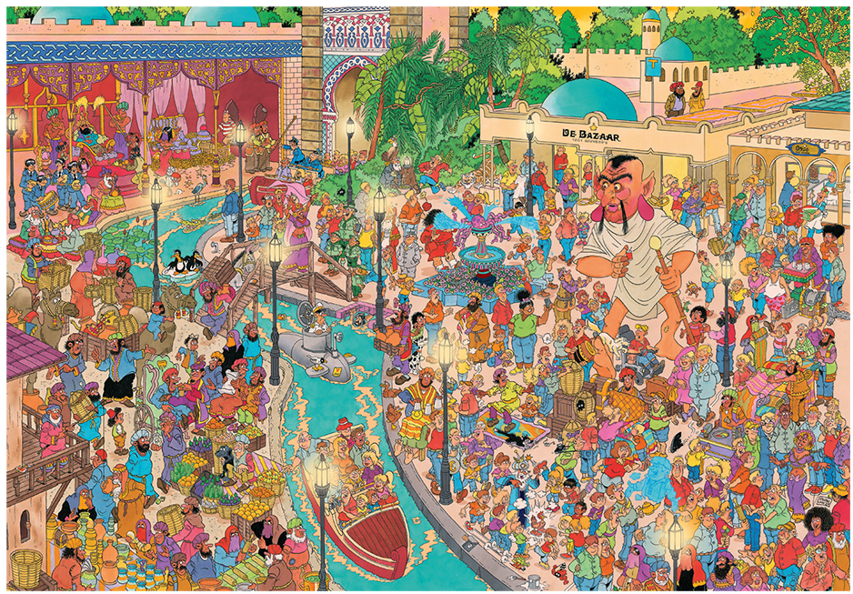 Fata Morgana - Jan van Haasteren Efteling (5000)