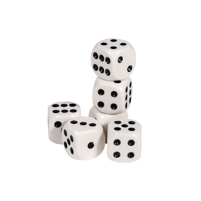 Clown Dobbelstenen (6 stuks)