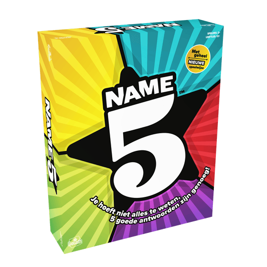 Name 5 Boardgame (Refresh)