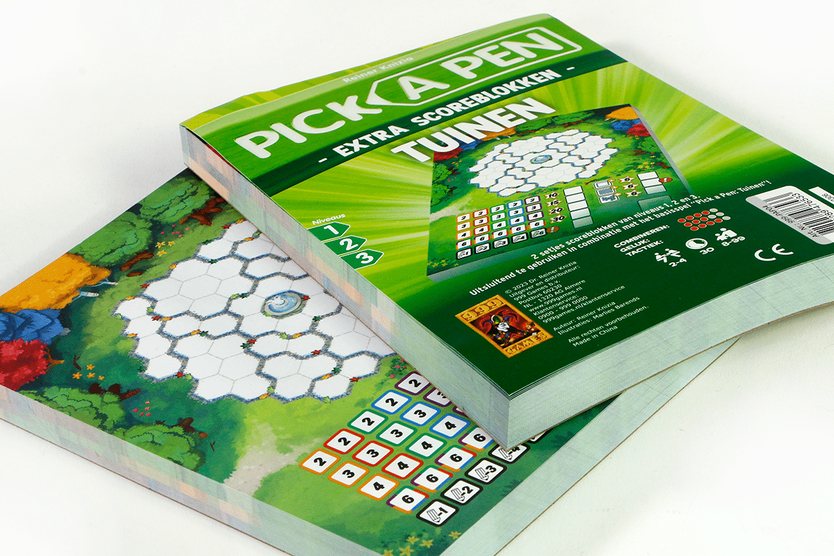 Pick a Pen Tuinen Scoreblokken