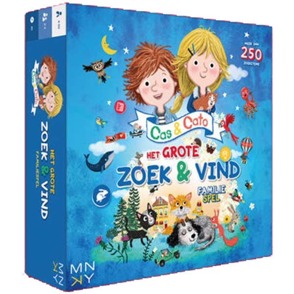 The great search &amp; find family game by Cas &amp; Cato