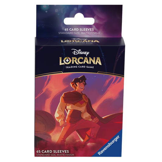 Disney Lorcana TCG - Shimmering Skies - Card Sleeves Aladdin
