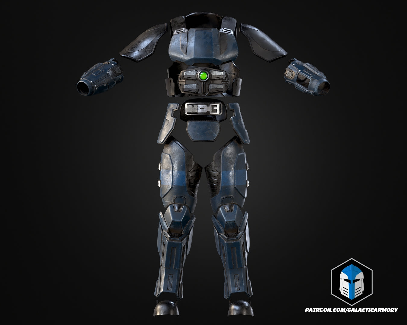 Helldivers 2 A-35 Recon Armor DIY Kit