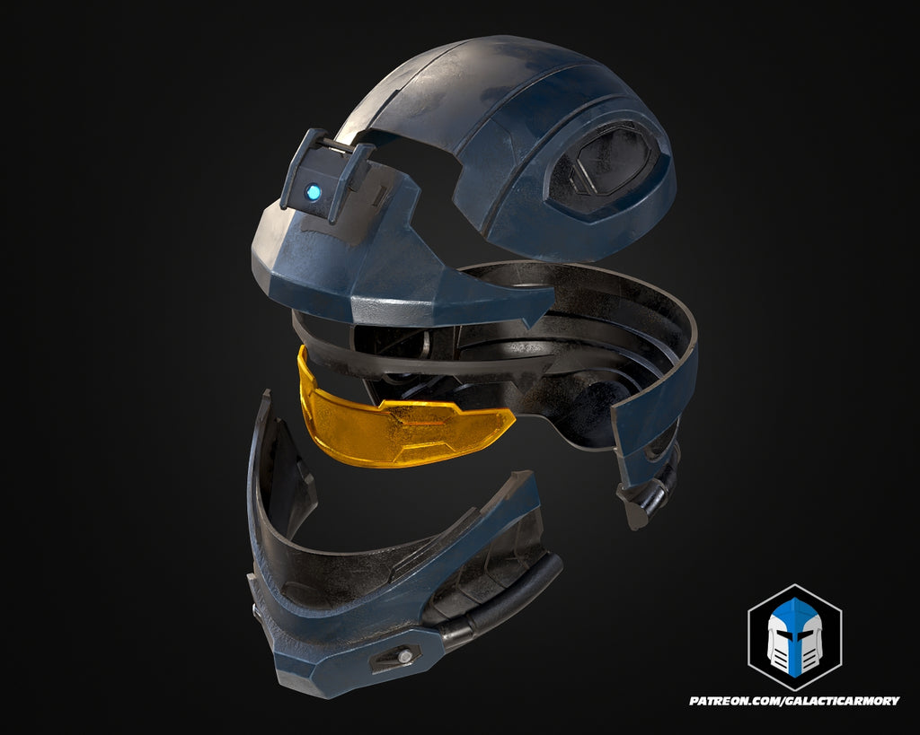 Helldivers 2 A-35 Recon Helm DIY Kit