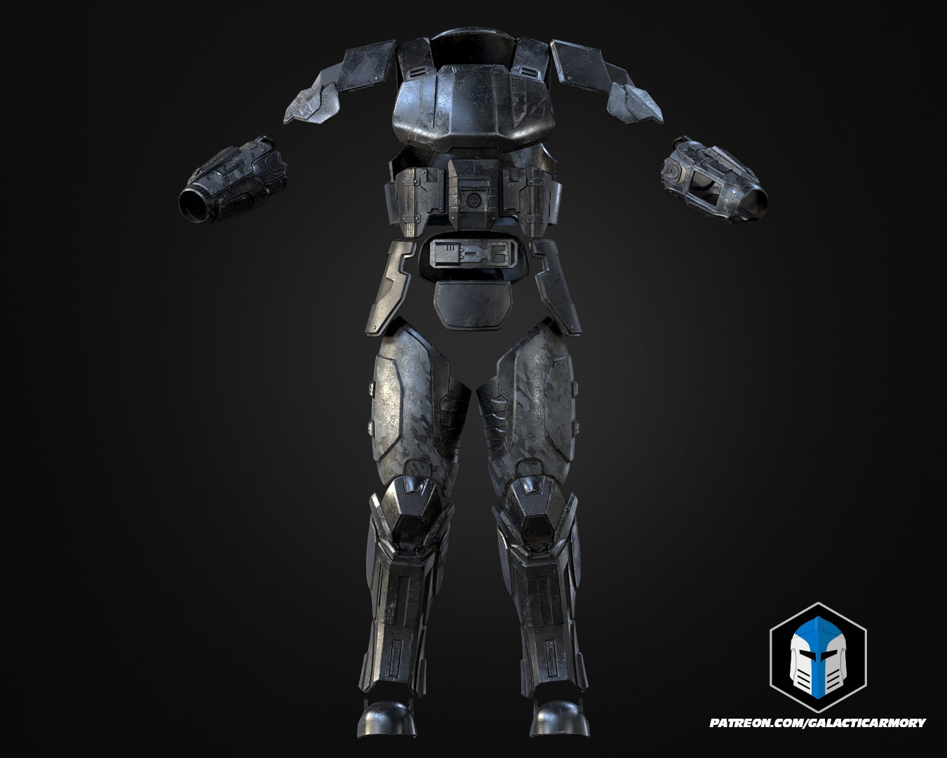 Helldivers 2 A-9 Helljumper Armor DIY Kit