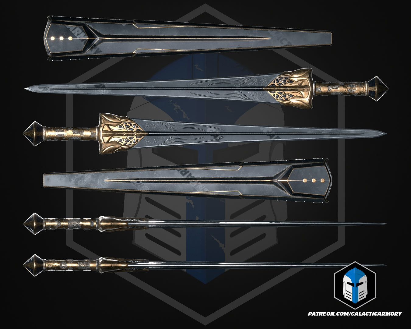 The Odyssey Agamemnon Zwaard DIY Kit