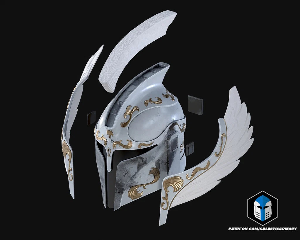 Star Wars Mandalorian Angelic Helm DIY Kit