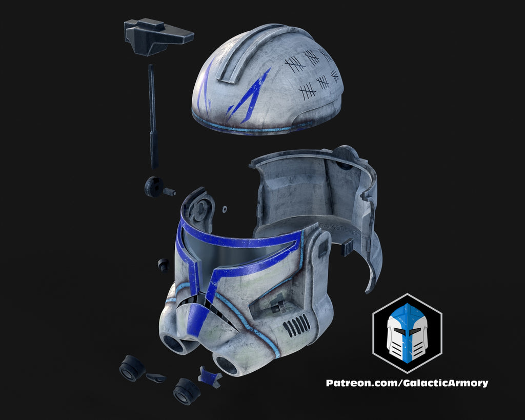 Star Wars Captain Rex Helm DIY Kit (Animatie)