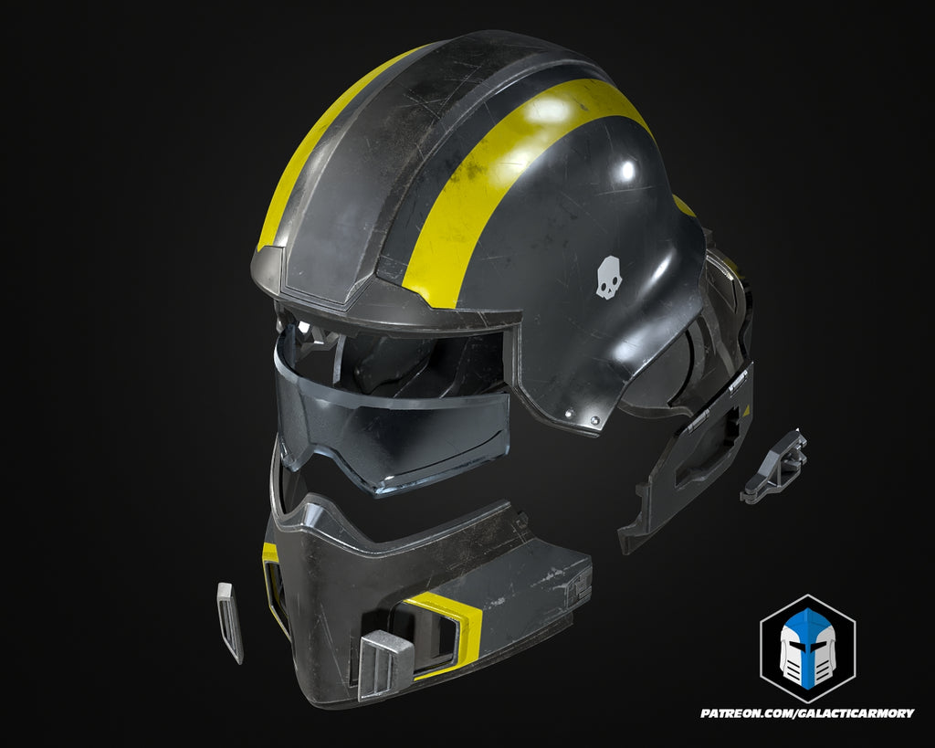 Helldivers 2 B-01 Tactical Helm DIY Kit