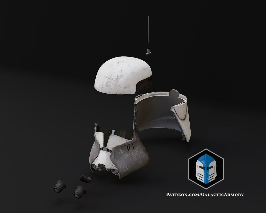 Star Wars Bacara Helm DIY Kit