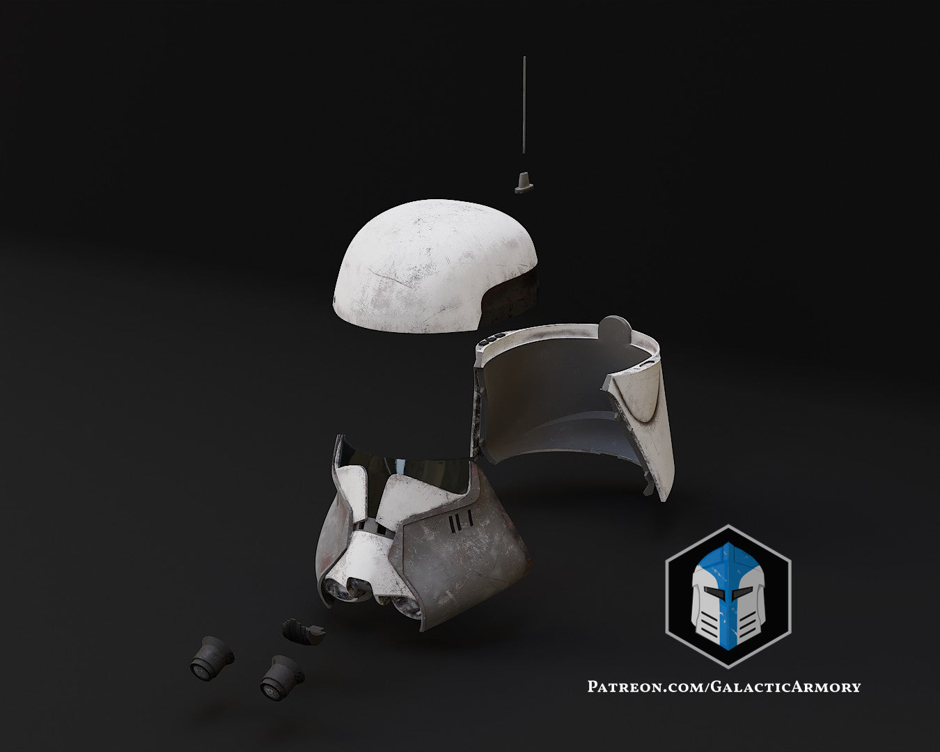 Star Wars Bacara Helm DIY Kit