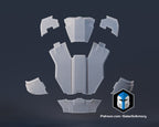 Helldivers 2 B-01 Armor DIY Kit