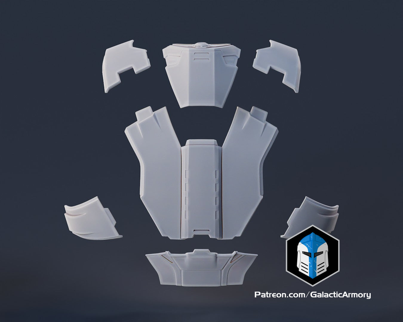 Helldivers 2 B-01 Armor DIY Kit