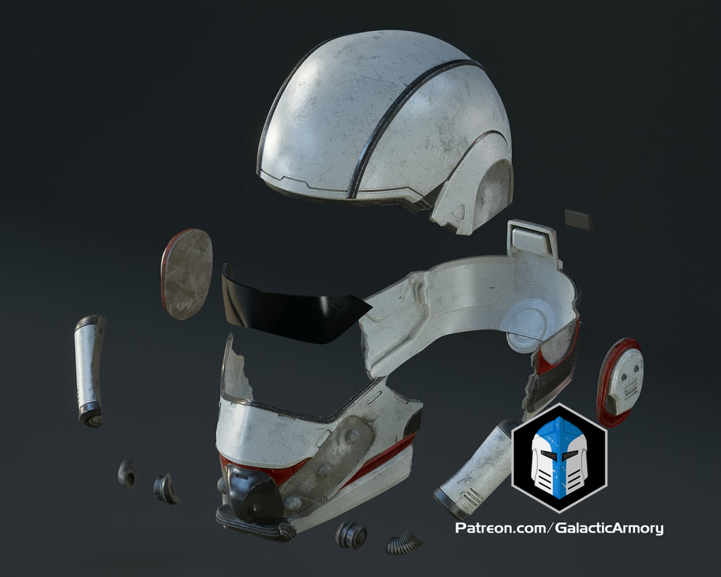Helldivers 2 Bonesnapper Helm DIY Kit