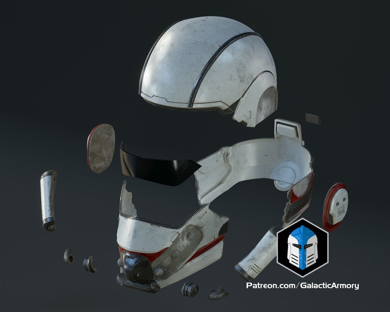 Helldivers 2 Bonesnapper Helm DIY Kit