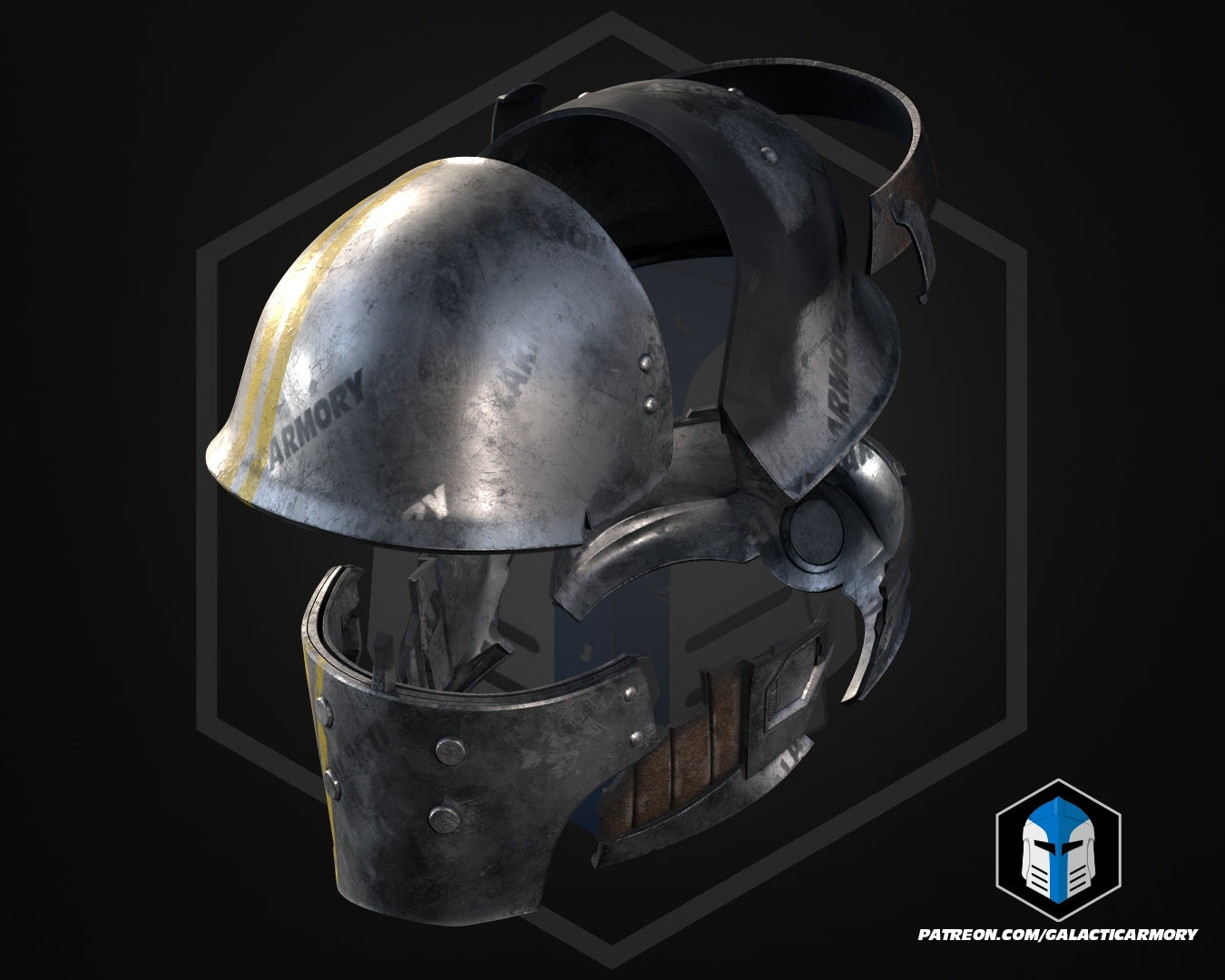 Helldivers 2 Bulwark Helm DIY Kit