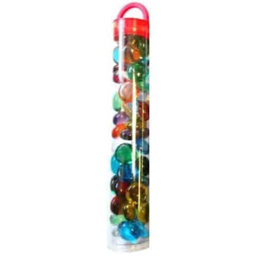 Glass Gaming Stones - Assorted Crystal (40+)