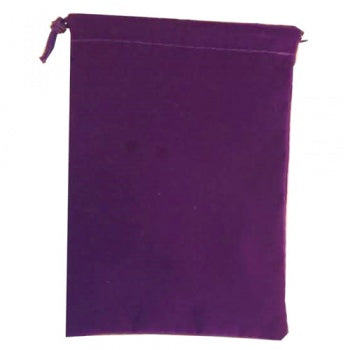 Große Wildleder-Stoff-Würfeltasche