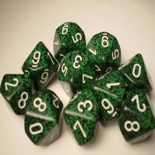 Recon Speckled D10 Dobbelsteen Set (10 stuks)