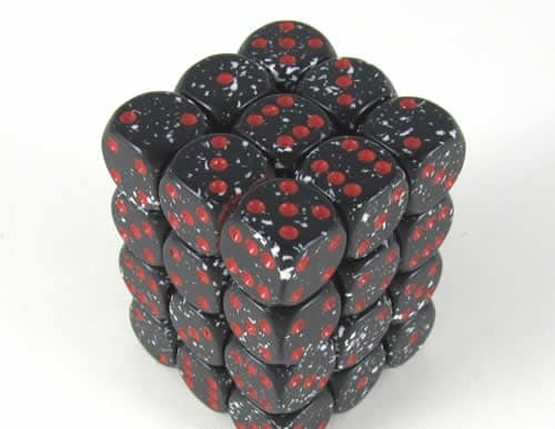 Space Speckled D6 12mm Dobbelsteen Set (36 stuks)