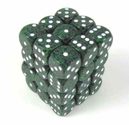 Recon Speckled D6 12mm Dobbelsteen Set (36 stuks)