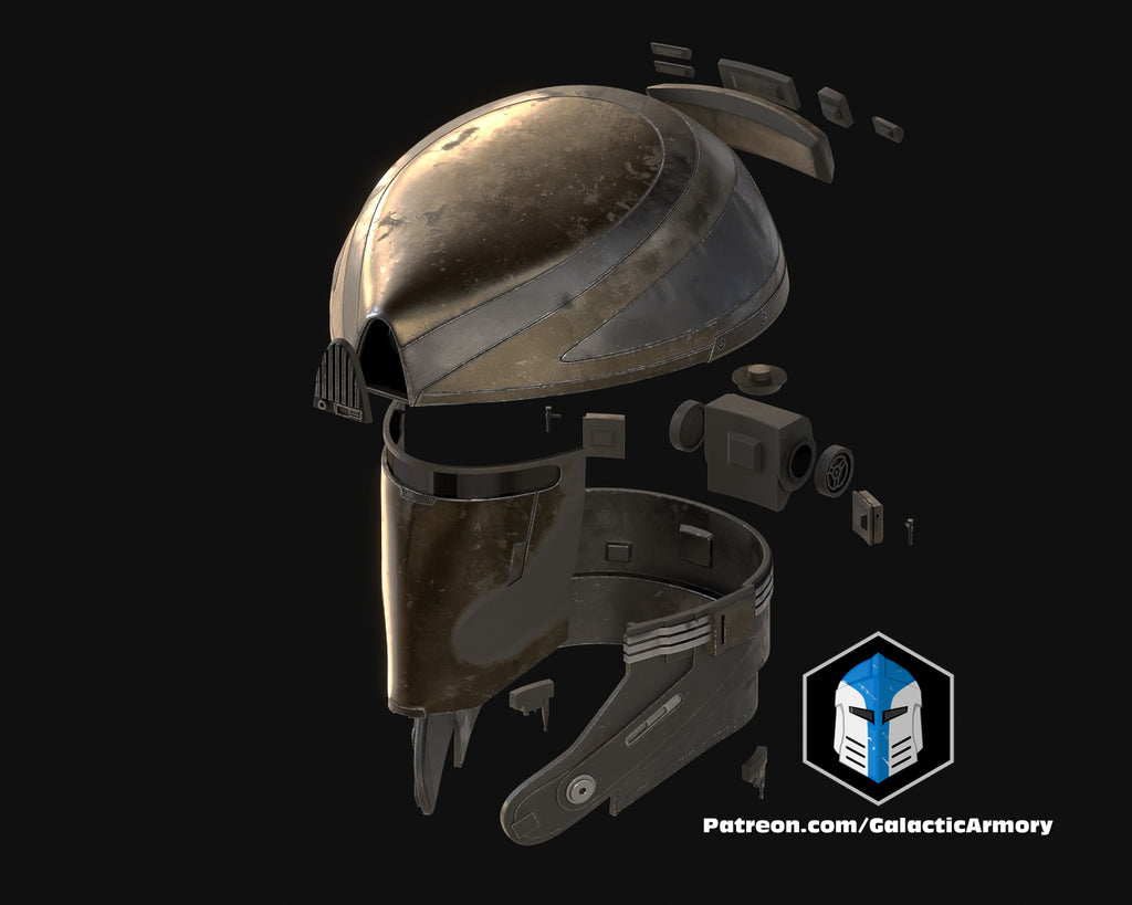 Star Wars Captain Silvo Helm DIY Kit