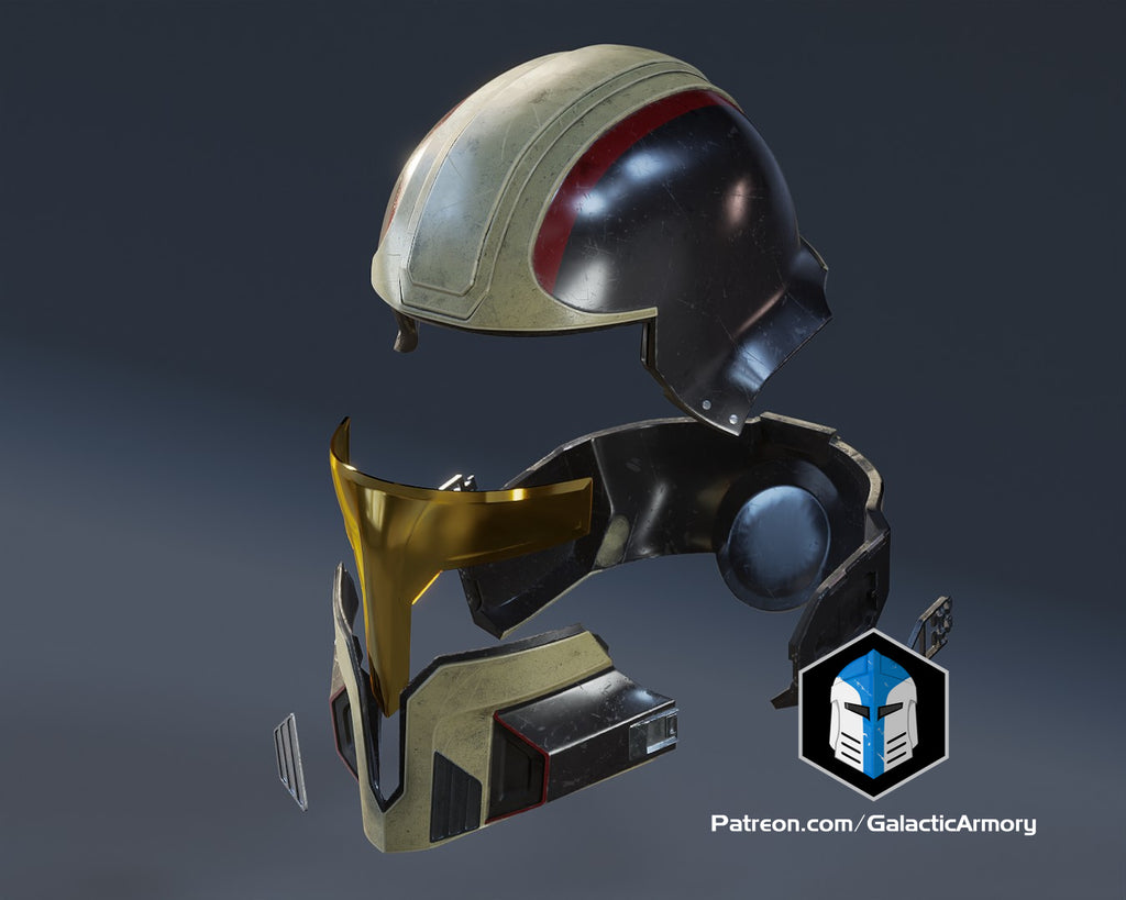 Helldivers 2 Champion of the People Helm DIY Kit