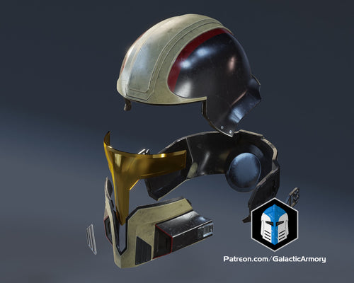 Helldivers 2 Champion of the People Helm DIY Kit