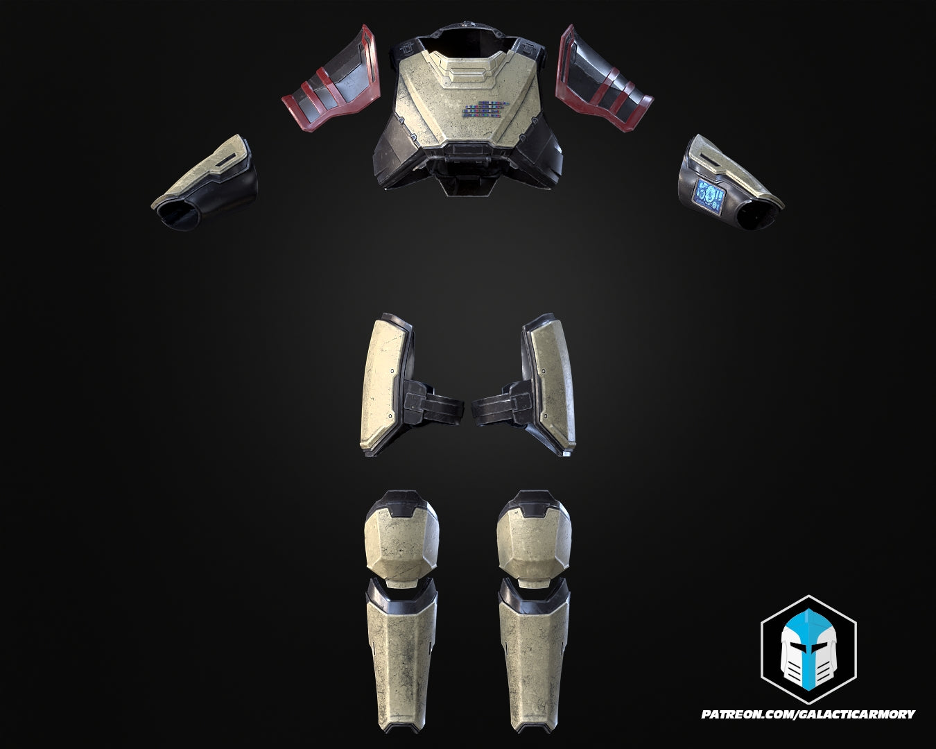 Helldivers 2 Champion of the People Armor DIY Kit