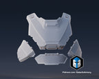Helldivers 2 B-01 Armor DIY Kit