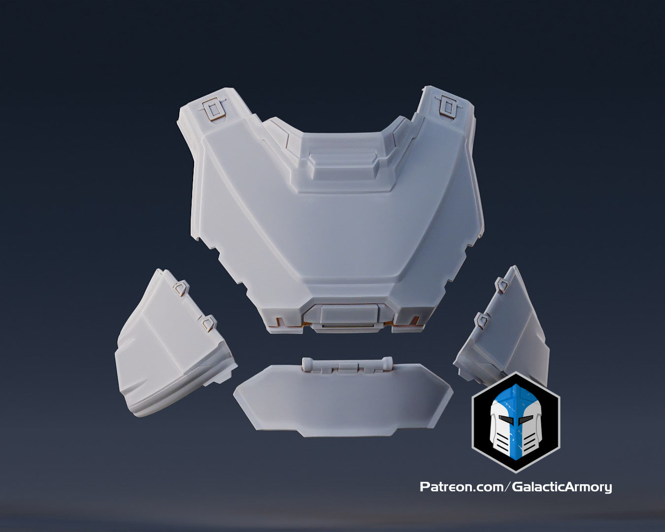 Helldivers 2 B-01 Armor DIY Kit
