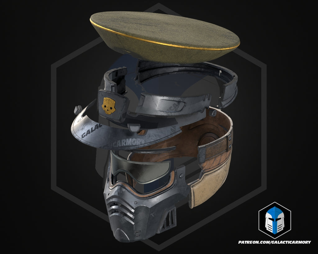 Helldivers 2 Commandant Helm DIY Kit