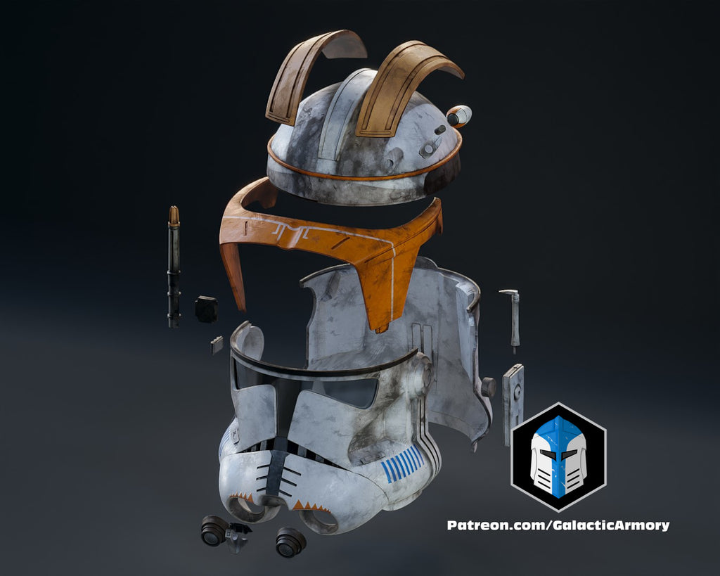 Star Wars Commander Cody Helm DIY Kit