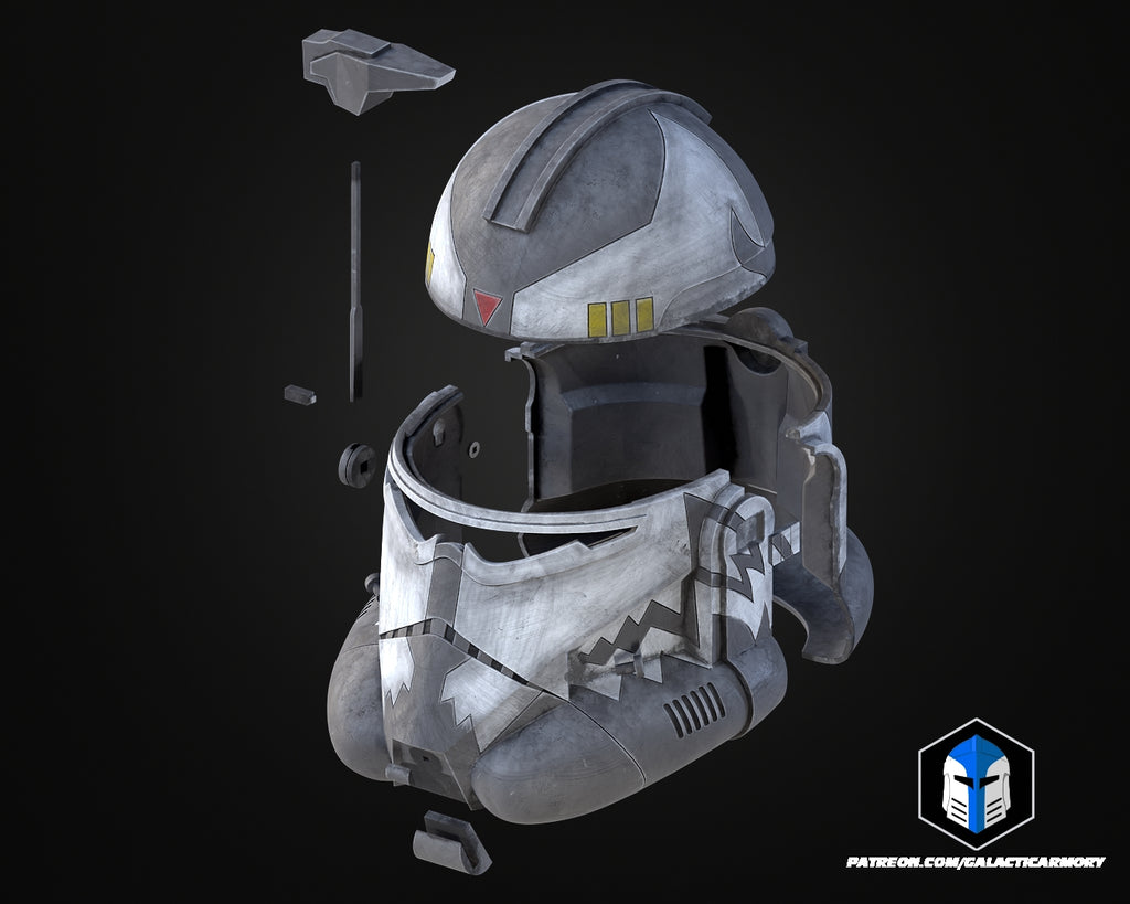 Star Wars Commander Wolffe Helm DIY Kit