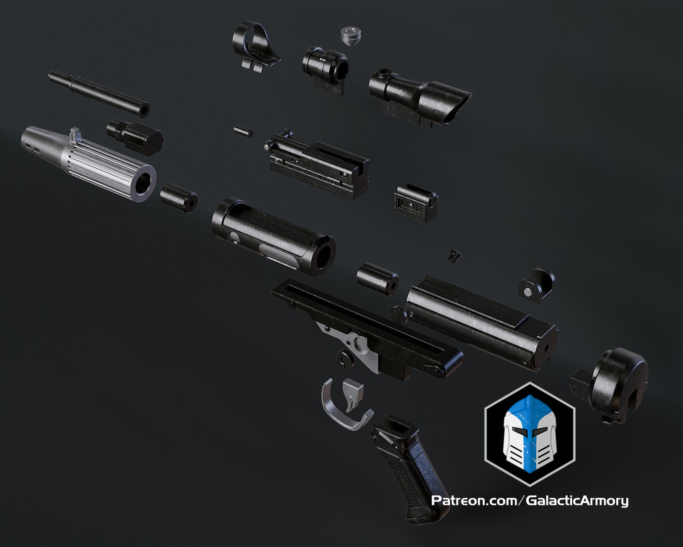 Star Wars DH-17 Blaster DIY Kit
