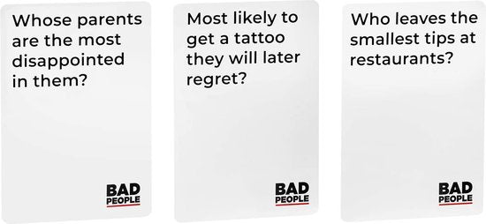 Bad People - Base Game