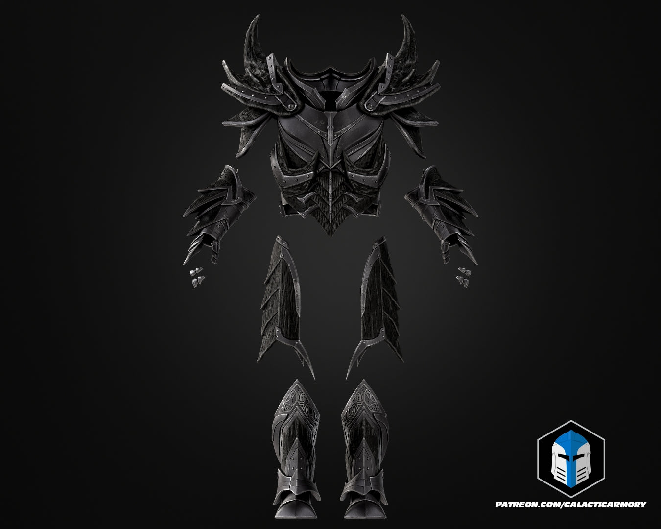 Skyrim Daedric Armor DIY Kit
