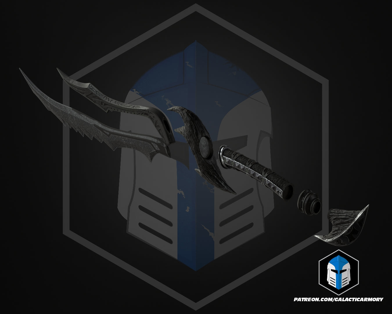Skyrim Daedric Sword DIY Kit