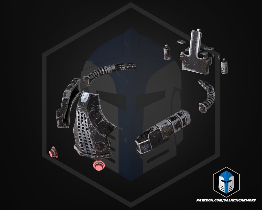 Star Wars Darth Malgus Masker DIY Kit