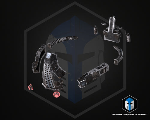 Star Wars Darth Malgus Masker DIY Kit