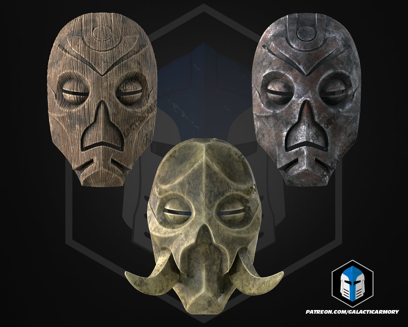 Skyrim Dragon Priest Masker DIY Kit