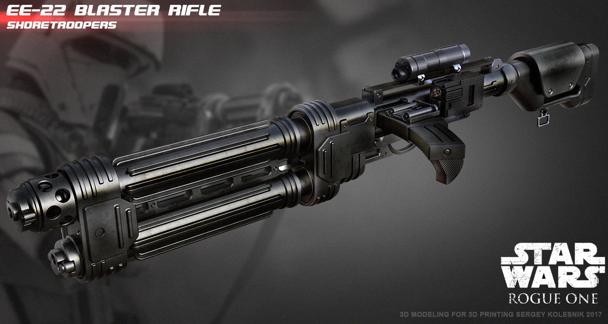 Star Wars E-22 Blaster DIY Kit