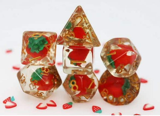 Wild Strawberries RPG Dice Set