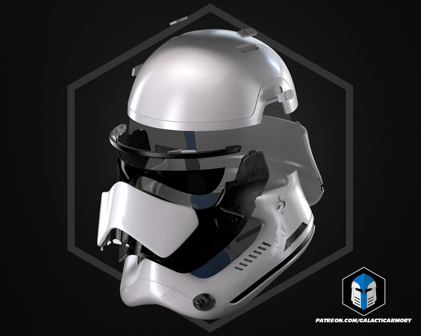 Star Wars First Order Stormtrooper Helm DIY Kit