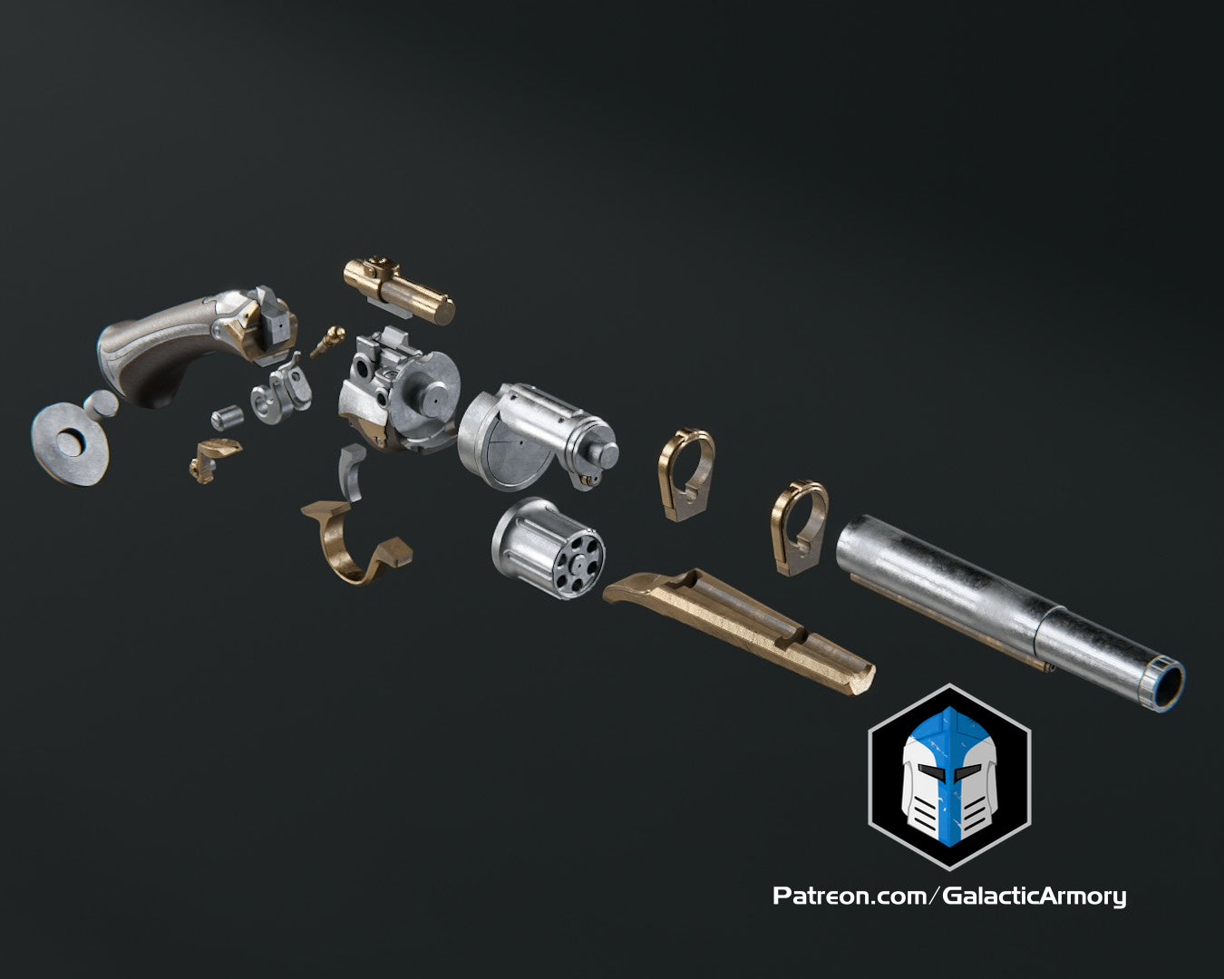 Star Wars Flintlock Blaster DIY Kit